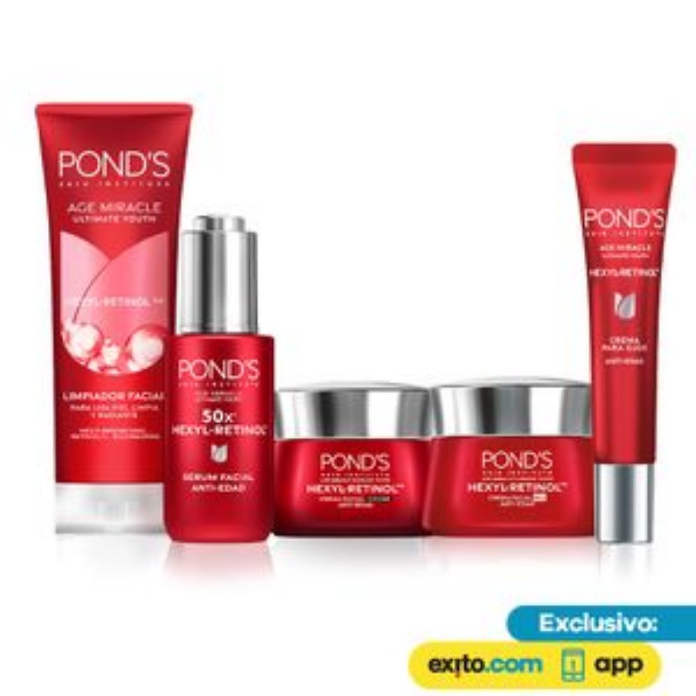 Imagen de Kit Rutina Facial Ponds Age Miracle Hexyl Retinol