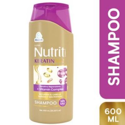 Imagen de Champú ULTRA NUTRIT KERTAIN MAX SIN SAL (600 ml)