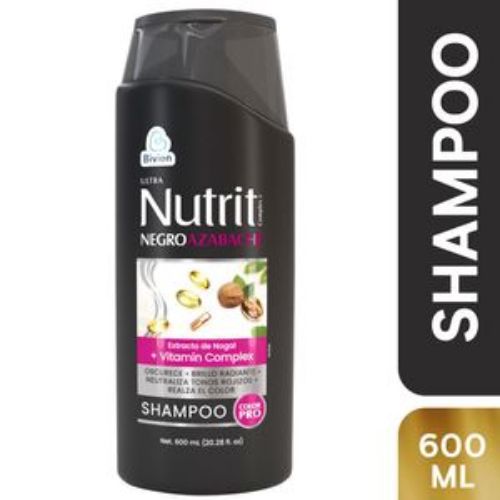Imagen de Shampoo ULTRA NUTRIT NEGRO AZABACHE COLOR PRO (600 ml)