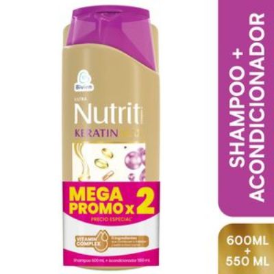 Imagen de Champú ULTRA NUTRIT KERATIN MAX (2 UNIDAD)