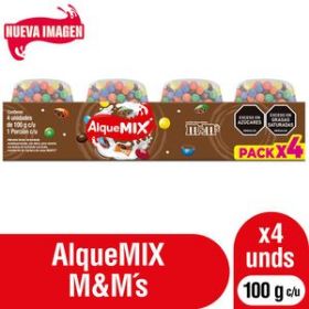 Imagen de Alimento lácteo AlqueMix con m&m x4 und (400 gr)