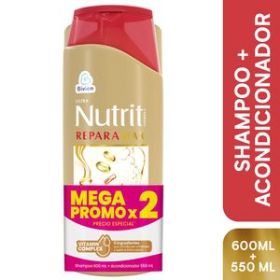Imagen de Champú ULTRA NUTRIT REPARA MAX (2 UNIDAD)