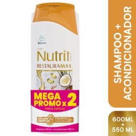 Imagen de Champú ULTRA NUTRIT RESTAURA MAX (2 UNIDAD)