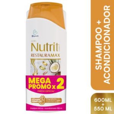 Imagen de Champú ULTRA NUTRIT RESTAURA MAX (2 UNIDAD)