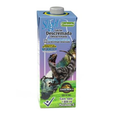 Imagen de Leche UHT Deslactosada Descremada Colanta Caja X 1000 ml