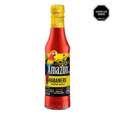 Imagen de Salsa AMAZON Habanero picante (90 ml)