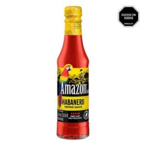 Imagen de Salsa AMAZON Habanero picante (90 ml)