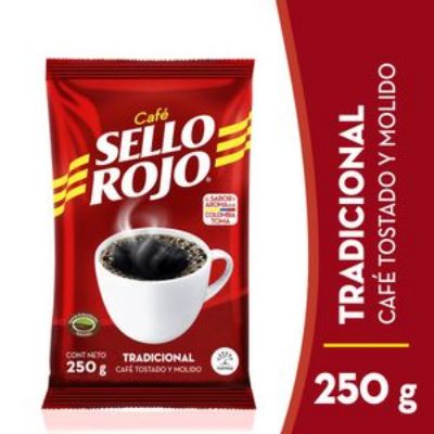 Imagen de Café SELLO ROJO tostado y molido (250 gr)