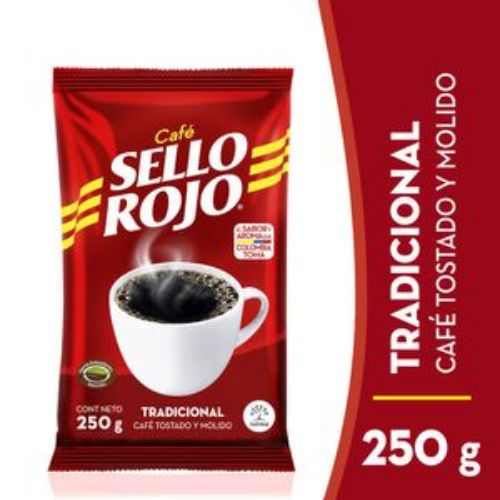 Imagen de Café SELLO ROJO tostado y molido (250 gr)