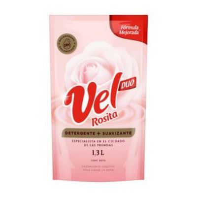 Imagen de Detergente líquido VEL ROSITA + suavizante (1300 ml)