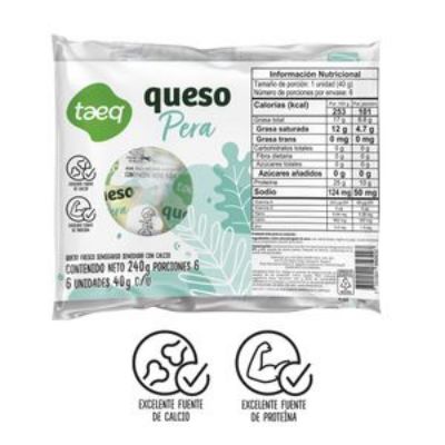 Imagen de Queso pera TAEQ x6und (240 gr)