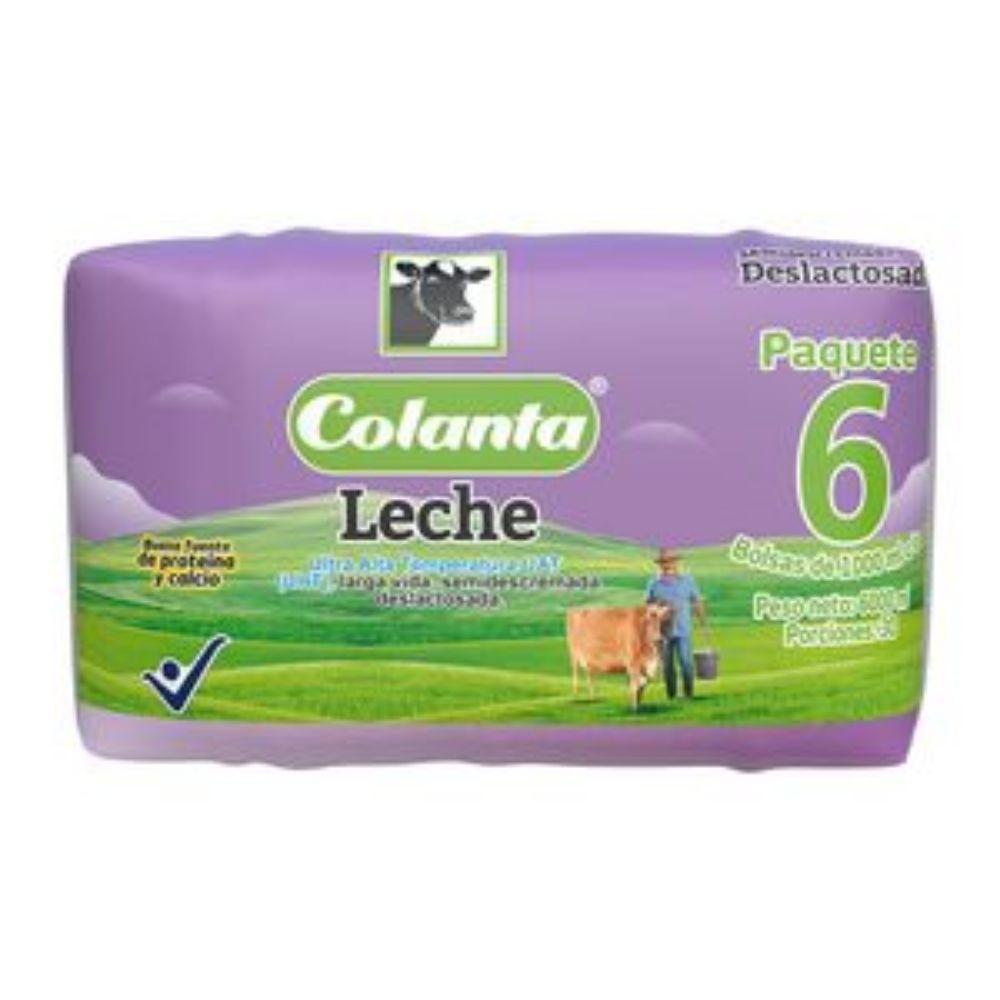 Imagen de Leche deslactosada COLANTA x6und (6000 ml)