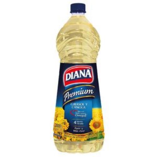 Imagen de Aceite de girasol DIANA canola, premium (2000 ml)