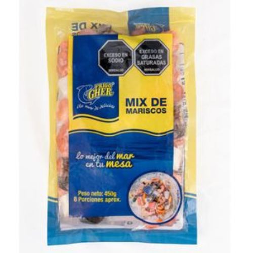 Imagen de Mix mariscos FRIGOGHER Congelado (450 gr)