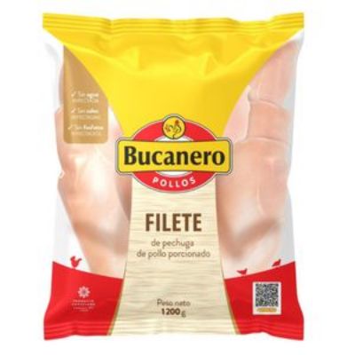 Imagen de Filete de pechuga de pollo EL BUCANERO Congelado (1200 gr)
