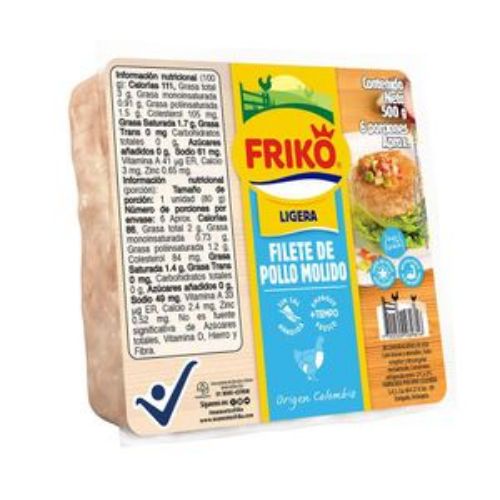 Imagen de Filete De Pechuga Molida FRIKO 500 gr