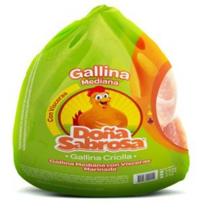 Imagen de Gallina DOÑA SABROSA mediana marinada (1400 gr)