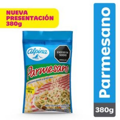 Imagen de Queso parmesano ALPINA rallado (380 gr)