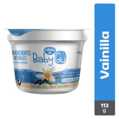 Imagen de Yogurt BABYGÜ vainilla vaso (107 ml)