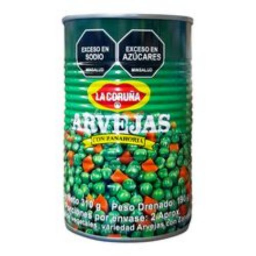 Imagen de Arveja LA CORUÑA con zanahoria x190 g