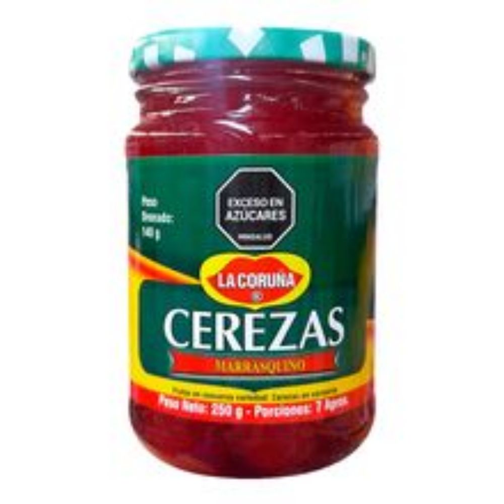 Imagen de Cerezas LA CORUÑA marrasquino x140 g