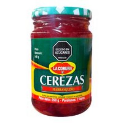 Imagen de Cerezas LA CORUÑA marrasquino x140 g