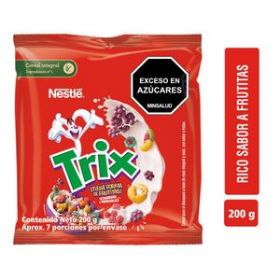 Imagen de Cereal NESTLE trix sabor a frutas (200 gr)