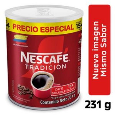 Imagen de Café instantáneo NESCAFE TRADICIÓN (231 gr)