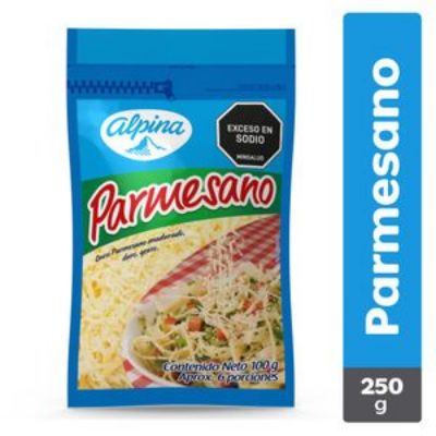 Imagen de Queso Parmesano ALPINA rallado (250 gr)