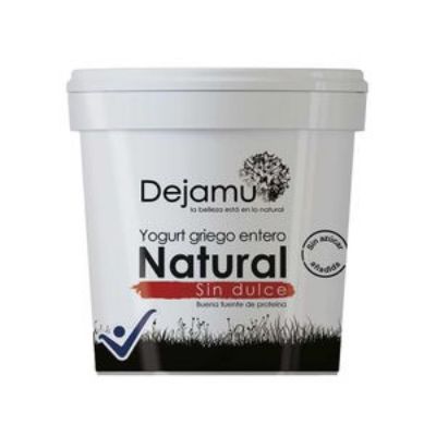 Imagen de Yogurt griego DEJAMU entero natural (937 ml)