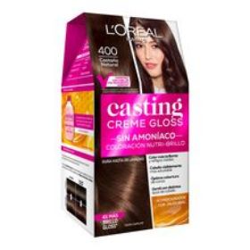 Imagen de Tinte L'ORÉAL casting creme gloss castaño natural N.° 400
