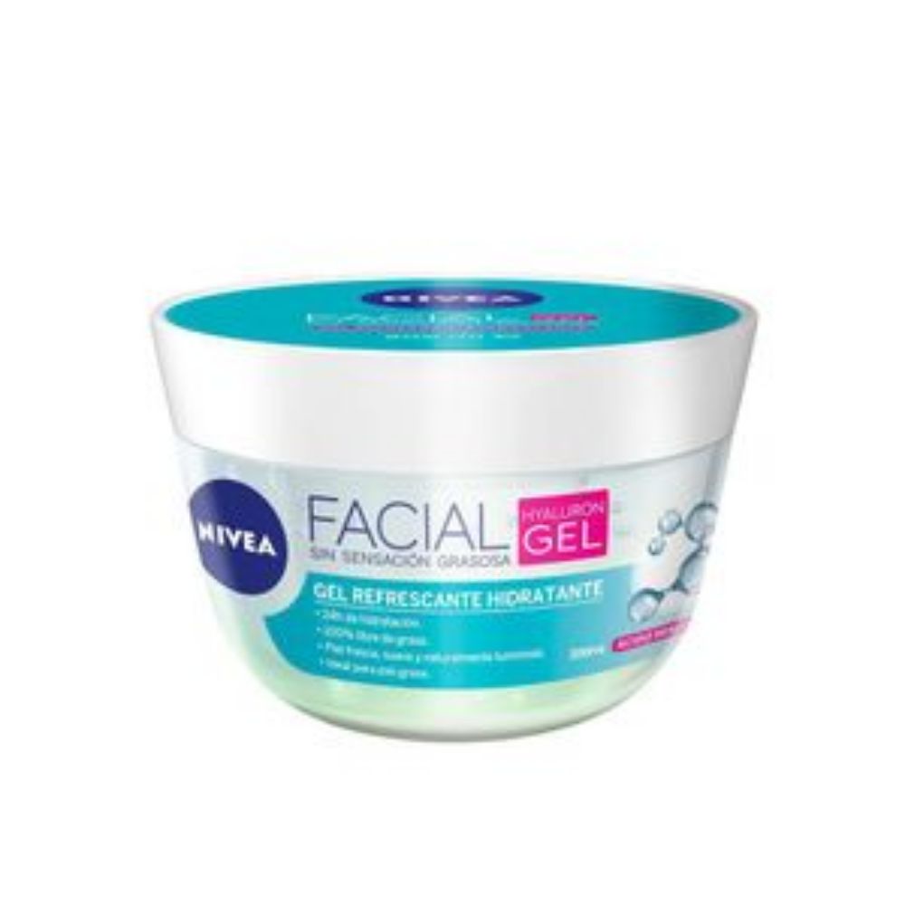 Imagen de Gel facial NIVEA con ácido hialurónico (200 ml)