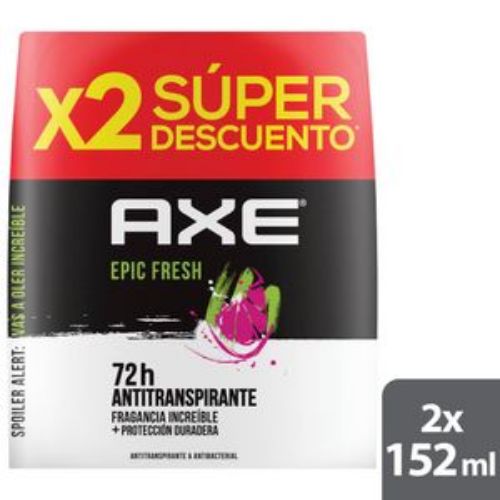 Imagen de Desodorante AXE aerosol epic fresh (304 ml)