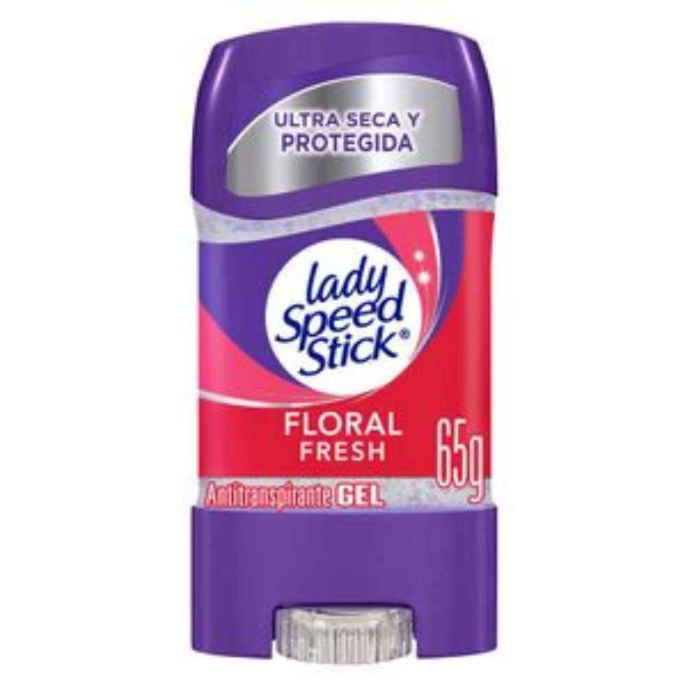 Imagen de Desodorante LADY SPEED STICK double defense floral gel (65 gr)