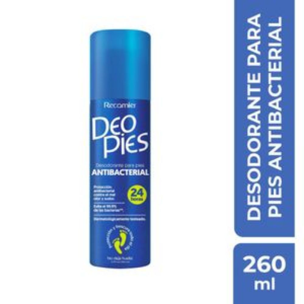 Imagen de Desodorante para pies DEO PIES antibacterial (260 ml)