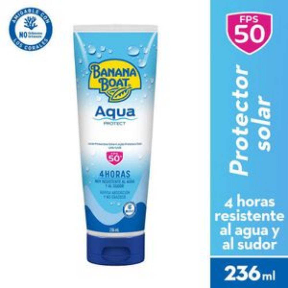 Imagen de Protector solar BANANA BOAT aqua protect FPS 50 (236 gr)