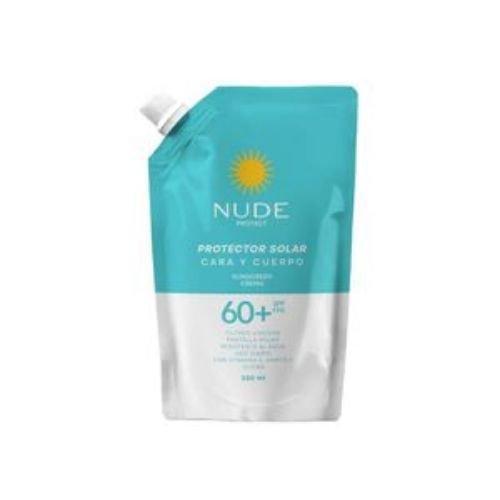 Imagen de Protector solar NUDE cara y cuerpo FPS 60+ (320 ml)
