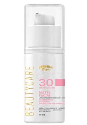 Imagen de Protector solar HAWAIIAN TROPIC loción facial FPS 30 (50 ml)