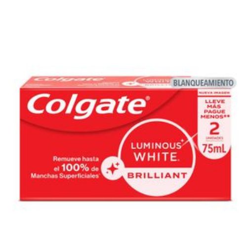 Imagen de Crema dental COLGATE blanqueadora Luminous Brilliant (150 ml)