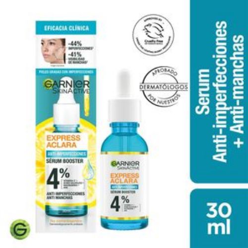 Imagen de Serum GARNIER SKIN ACTIVE Express aclara anti imperfecciones (30 ml)