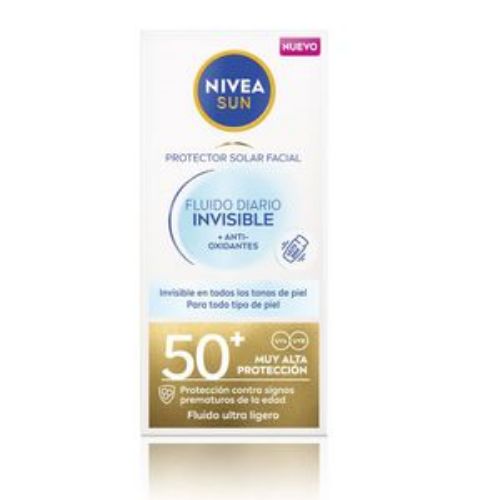 Imagen de Protector solar NIVEA fluido diario invisible fps 50 (40 ml)