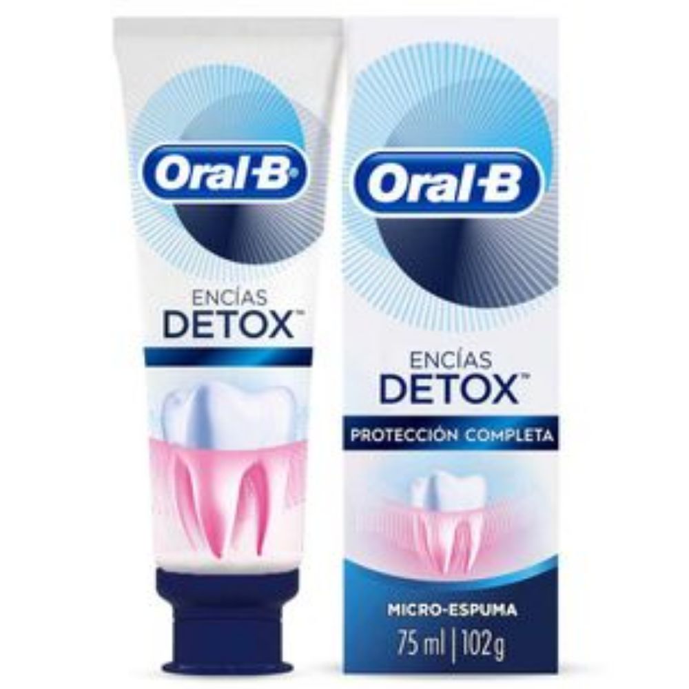 Imagen de Crema dental ORALB detox protección (75 ml)