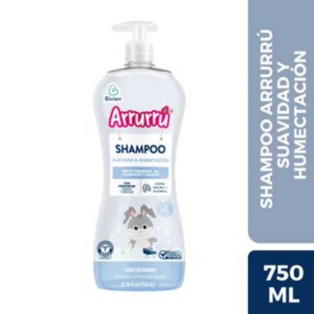 Imagen de Shampoo ARRURRU SUAVIDAD Y HUMECTACION (750 ml)