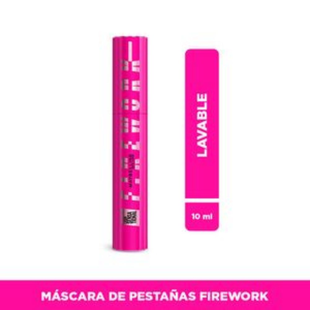 Imagen de Pestañina MAYBELLINE LS FIREWORK WSH VERY BLACK (10 ml)