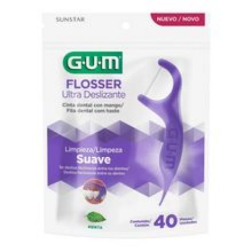 Imagen de Flosser GUM ultradeslizante x40 unds