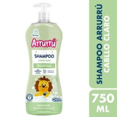 Imagen de Shampoo Bebe ARRURRU CABELLO CLARO (750 ml)
