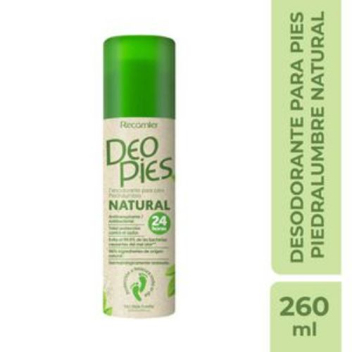 Imagen de Desodorante para pies DEO PIES piedra alumbre natural (260 ml)