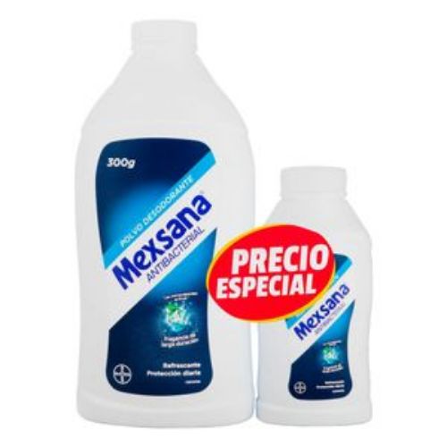Imagen de Talco desodorante para pies MEXSANA Of Especial Talco Antibacterial (385 gr)