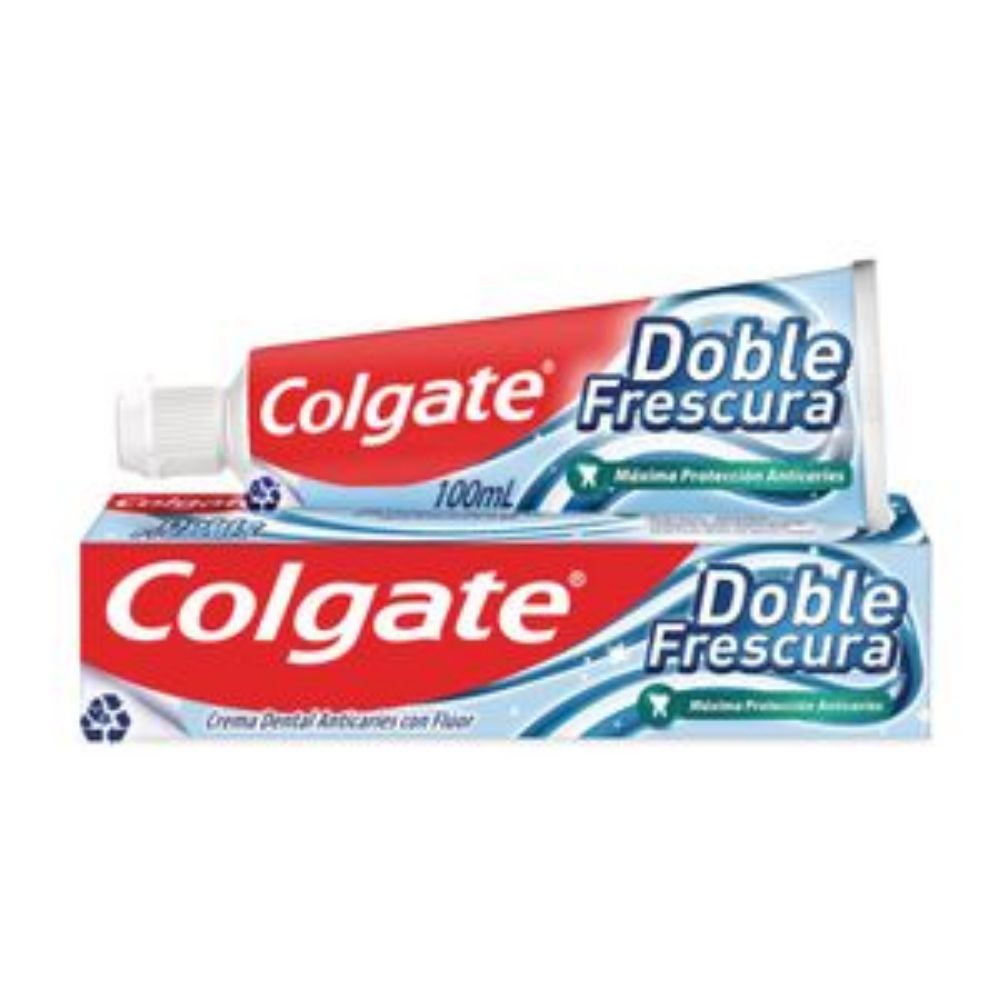 Imagen de Crema dental COLGATE doble frescura (100 ml)