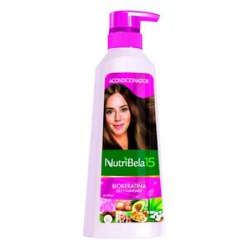 Imagen de Acondicionador NUTRIBELA biokeratina liso y manejable (370 ml)